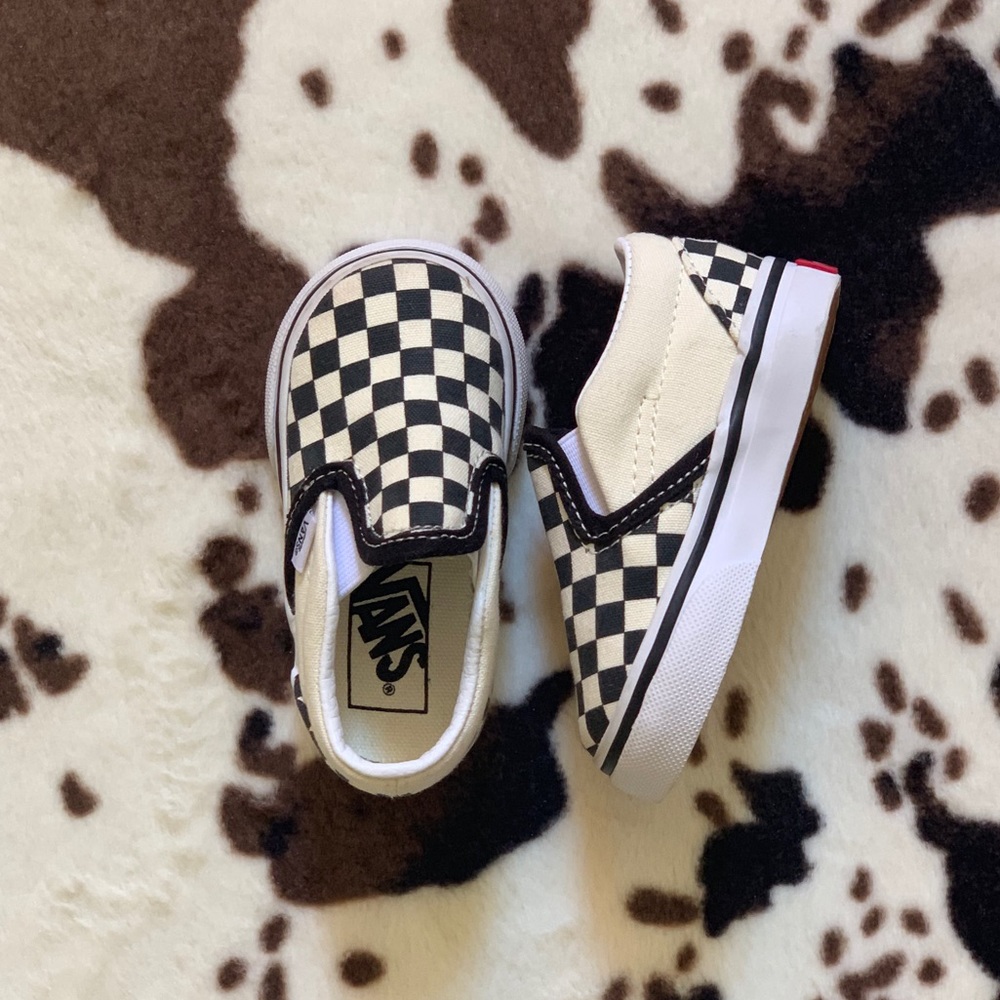 Vans Checkered Slip-Ons TODDLER